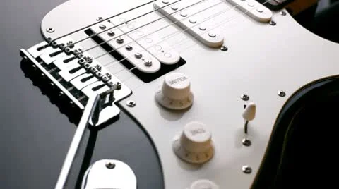 Electric guitar Stock Footage 9321584