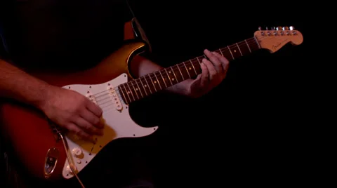 Electric guitar Stock Footage 29718314