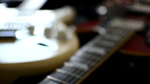 Electric guitar 库存影片 109050532