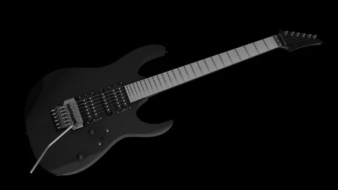 Electric Guitar Stock Footage 122798143