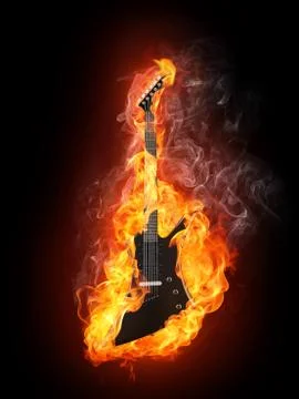 Electric Guitar Stock-Illustration