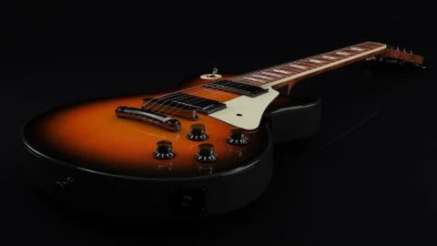 Electric guitar Stock Illustration