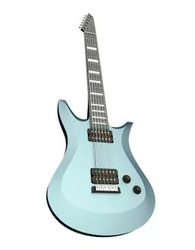 Electric Guitar Stock Illustration