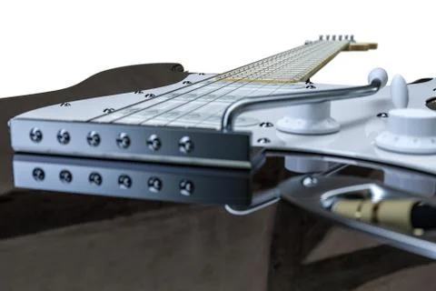 Electric guitar Stock Illustration