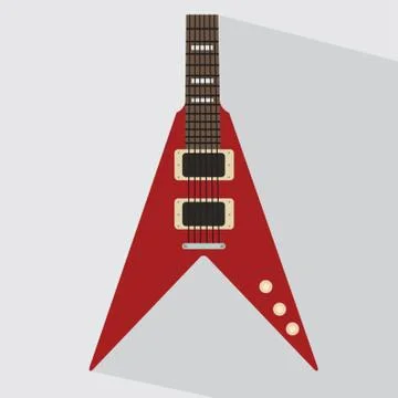 Electric Guitar Stockillustratie