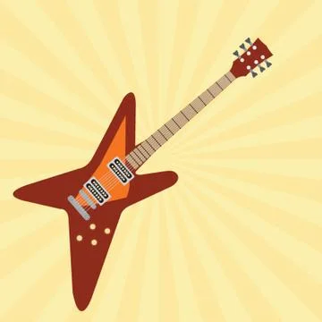 Electric Guitar イラスト素材