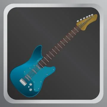 Electric Guitar イラスト素材