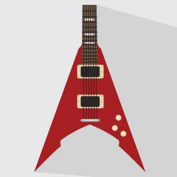 Electric Guitar Illustrazione stock