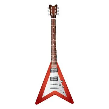 Electric Guitar Stock Illustration