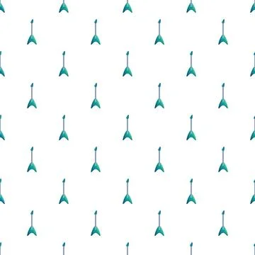 Electric guitar pattern creating musical seamless background design Stock Illustration