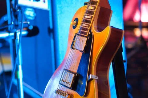 Electric guitar Stock Photos