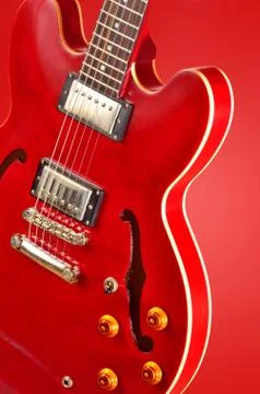 Electric guitar Stock Photos