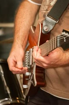 Electric guitar Stock Photos