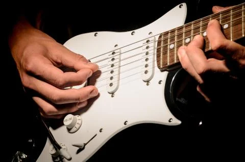 Electric guitar Stock Photos