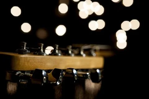 An electric guitar Stock Photos