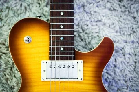 Electric guitar  Stock Photos