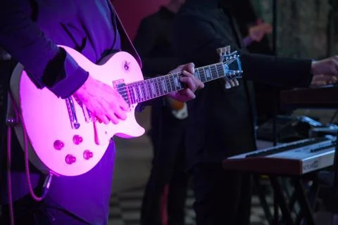Electric guitar 스톡 사진