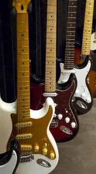 Electric guitars Stock Photos
