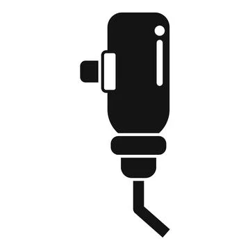 Electric hand drill using for construction works Illustration