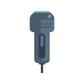 Electric handheld barcode scanner for retail and warehouse management Stock-Illustration