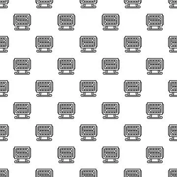 Electric heater pattern repeating background for heating concept イラスト素材