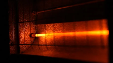 Electric heater switching off Stock Footage 61349977