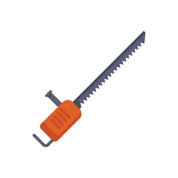 Electric hedge trimmer pruning shears gardening tool illustration Stock Illustration