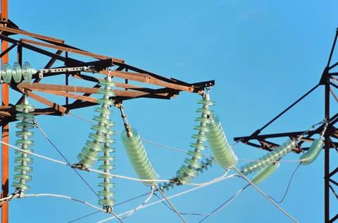 Electric insulator Stock Photos