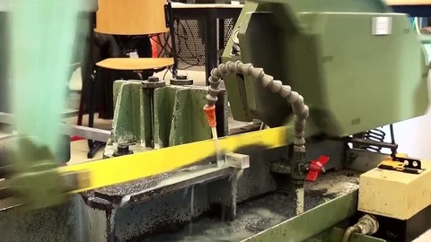 Electric iron saw Video stock 84480188