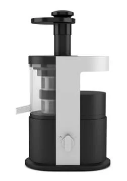 Electric juicer isolated on white background Stock Illustration