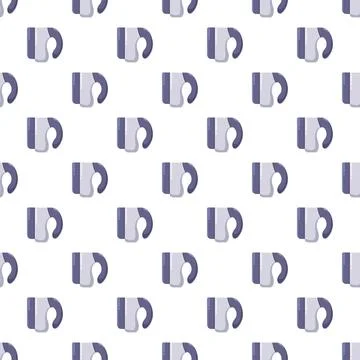 Electric kettle appliances seamless pattern background Stockillustratie