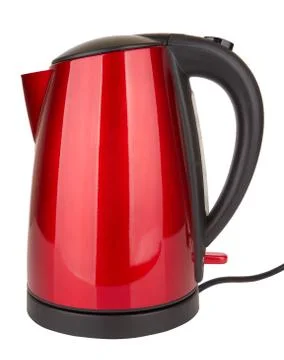 Electric kettle isolated Stock Photos