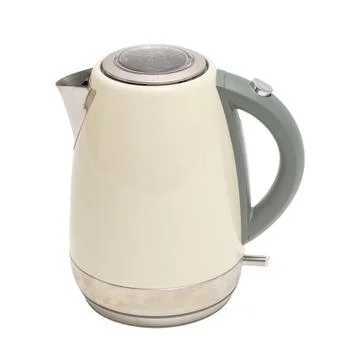 Electric kettle isolated on white background. Modern household appliance for  Stock Photos
