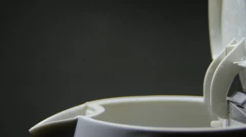 Electric kettle sound Stock Footage 12210385