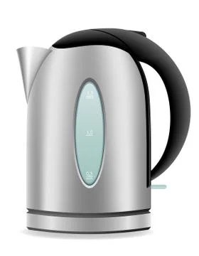 Electric kettle vector illustration Stock Illustration