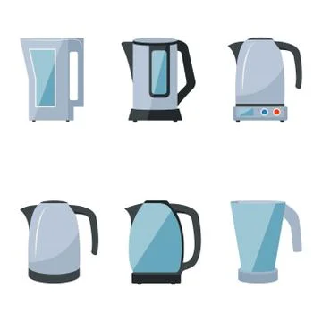 Electric kettles Stock Illustration