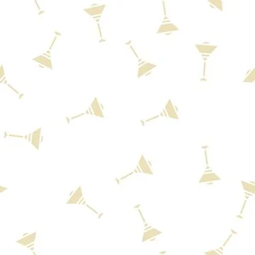 Electric lamp ceiling glyph vector seamless pattern Stock Illustration