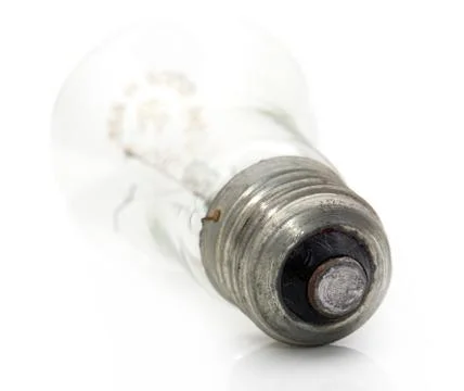Electric lamp. macro Stock Photos