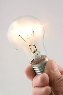 Electric lamp Foto stock