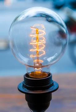 Electric lamp Stock Photos