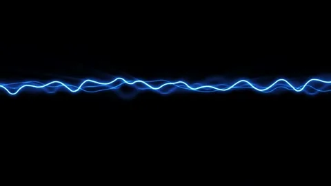 Electric Laser Stroke Action Fx Loop Stock Footage 139640245