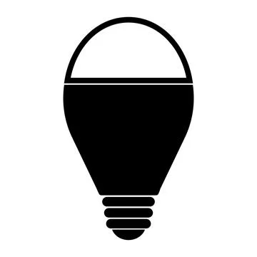 Electric light bulb icon Stock Illustration