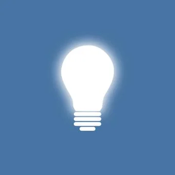 Electric light bulb Stock Illustration