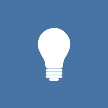 Electric light bulb Stock Illustration
