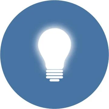 Electric light bulb Stock Illustration