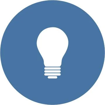 Electric light bulb Stock Illustration