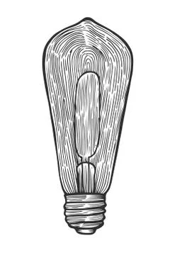 Electric light bulb Illustrazione stock