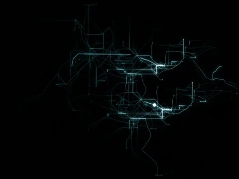 Electric Light Grid Circuit Turning Off Stock-Footage 150119042