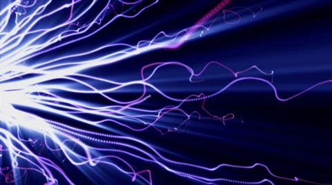 Electric light plasma abstract background Illustrazione stock