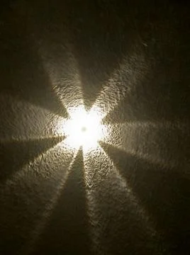 The electric light like a star Stock Photos
